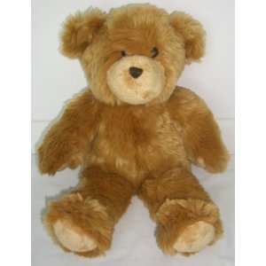 Build A Bear Workshop Fluffy Brown Teddy Bear with Cream Nose & Paws 