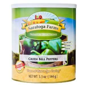 Saratoga Farms Green Bell Peppers  Grocery & Gourmet Food