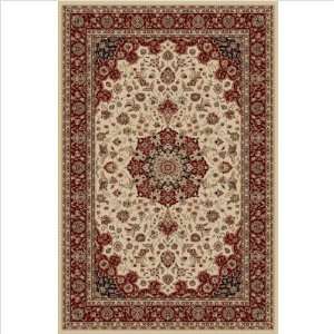  Biltmore 1543 Ivory Red Rug Size 33 x 54