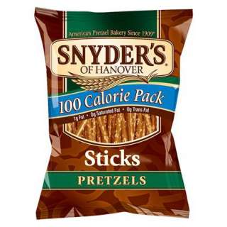 Snyders of Hanover 100 Calorie Pretzel Sticks   0.9 ozOpens in a 
