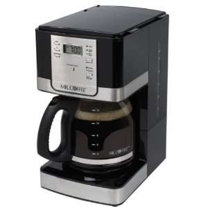  Mr. Coffee 12 cup Programmable Coffee Maker   Stainless Steel/black 