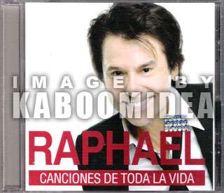 RAPHAEL Canciones De Toda Una Vida CD NEW SEALED EXITOS  