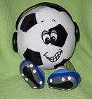 NEW iflops Plush SOCCER BALL Twin SPEAKERs for MP3/MP4/CD Player Music 
