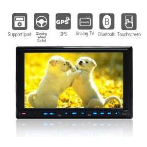   Inch 2Din Car DVD Player with GPS IPOD Bluetooth TV