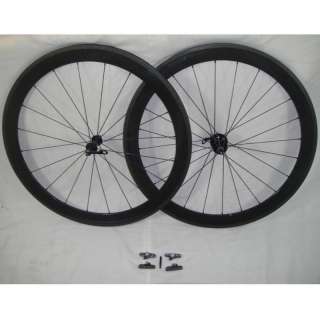 50mm clincher carbon fiber bike wheels 700C full carbon fiber wheel 