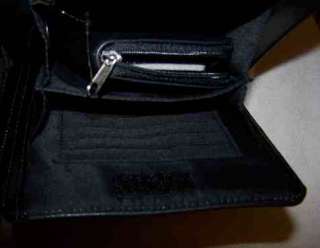 CARRYLAND Black Organizer Handbag Purse w Wallet nwt  