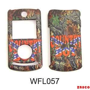 CELL PHONE CASE FOR LG CHOCOLATE 3 VX8560 CAMO COUNTRY BOY REBEL FLAG 