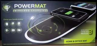 New Powermat Wireless Home+Office Charging Mat PMM HO100 w powercube 