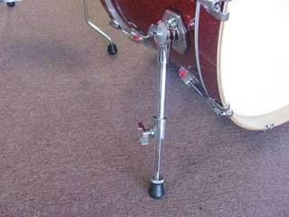 Ludwig Centennial Dragster Drum Set 22 Bass Red Sparkle LRC22DX 
