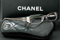   CHANEL Eyeglasses Frame 2118 HB c.108 Grey Swarovski Crystal Pearl
