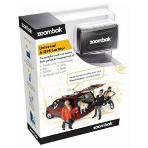 Zoombak Advanced A GPS Real Time Universal Locator Water Resistant New 