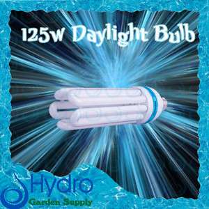 125w Compact Fluorescent Bulb   Daylight Veg Grow CFL  