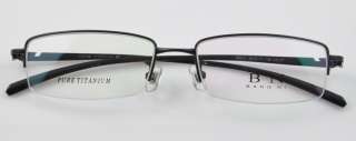 9213 half rim pure titanium optical eyeglasses frame  