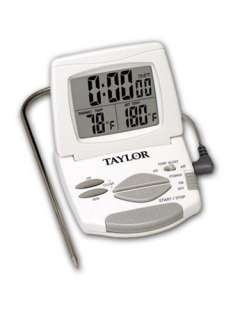 Taylor 1470 Digital Cooking Thermometer / Timer 077784147023  
