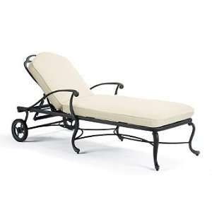  Villette Outdoor Chaise Lounge Chair with Cushions   Arch 