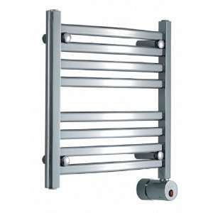   W219 Wh Wall Mounted Towel Warmer, White Curved