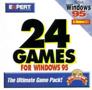 Challenge yourself with 24 exciting games for Windows 95 and Windows 3 