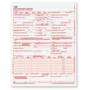   Health Insurance Laser Printer Claim Forms, 100 Pack