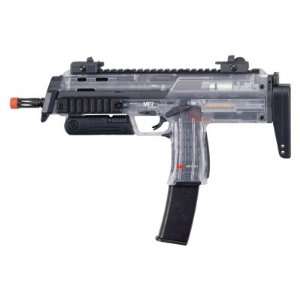    H&K MP7 AEG Airsoft Rifle, Clear airsoft gun