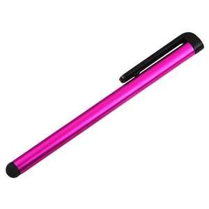 com Hot Pink Silicone Skin Case + Pink Touch Screen Stylus Compatible 