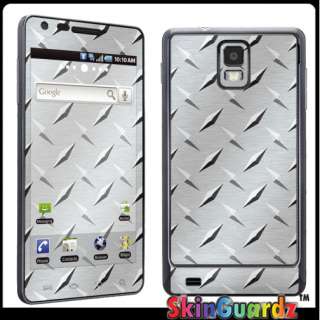 Diamond Plate Vinyl Case Decal Skin To Cover Your Samsung Infuse 4G 