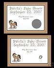 24 Baby Shower Scratch Off Cards  Western  Brown Horse