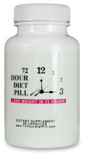 72 HOUR DIET PILL   Lose Weight Fast! Detox 705105298146  