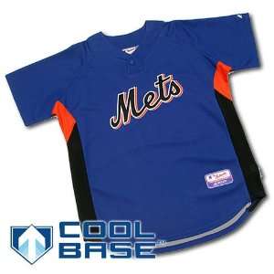 New York Mets Jersey   Authentic Cool Base Batting Practice (Royal)