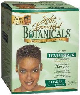 Kit de Crema desrizante Soft and Beautiful Botanicals para cabellos 