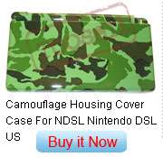 Black Housing Case For Nintendo DS Lite NDSL Hinge US  