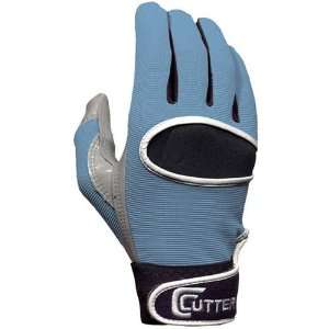  Cutters C Tack Football Receiver Gloves   Columbia Blue 