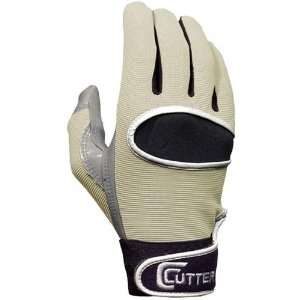  Cutters C Tack Football Receiver Gloves   Vegas Gold Large 