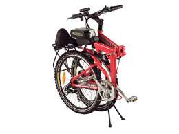 Folding Electric Mountai Bike Lithium Power Assisted  