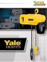 Yale 1 Ton Electric Chain Hoist 20 CM   