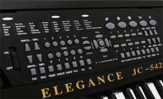 54 Key Electronic Music Keyboard Electric Piano Black  