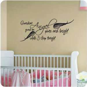  Guardian Angel Pure and BrightWall Decal Little Boys or 