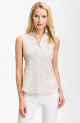   Sleeveless Linen Shirt (Petite) Was: $65.00 Now: $49.90 20% OFF