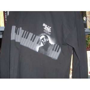  Billy Joel Tour 1998 1999 Long Sleeve Shirt (L & Black 