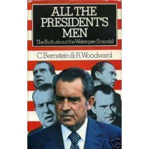  Bob Woodward All the Presidents Men Signed 1st Ed Book 
