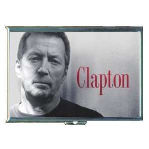  Eric Clapton Serious Close Up ID Holder, Cigarette Case or 