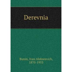   (in Russian language) Ivan Alekseevich, 1870 1953 Bunin Books