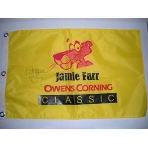 Natalie Gulbis Signed 2009 Jamie Farr Golf Pin Flag:  