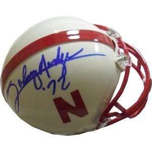  Johnny Rodgers signed Nebraska Cornhuskers Mini Helmet 72 