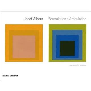 Josef Albers Formulation Articulation by Josef Albers and T. G 