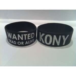 Joseph Kony 2012 Dead or Alive (1pcs) Silicone Wristbands (Black) 1 