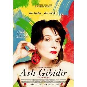  Poster Movie Turkish 11 x 17 Inches   28cm x 44cm Juliette Binoche 