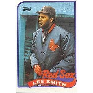  1989 Topps #760 Lee Smith: Sports & Outdoors