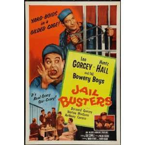  Jail Busters Poster 1955   Leo Gorcey and the Bowery Boys 