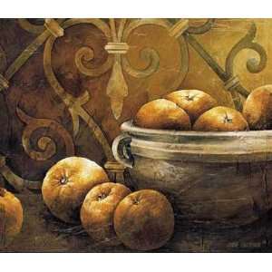  Tuscan Orange by Linda Thompson. Size 10.00 X 8.00 Art 