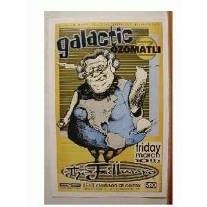  2 Galactic Ozomatli poster Handbills Handbill poster 